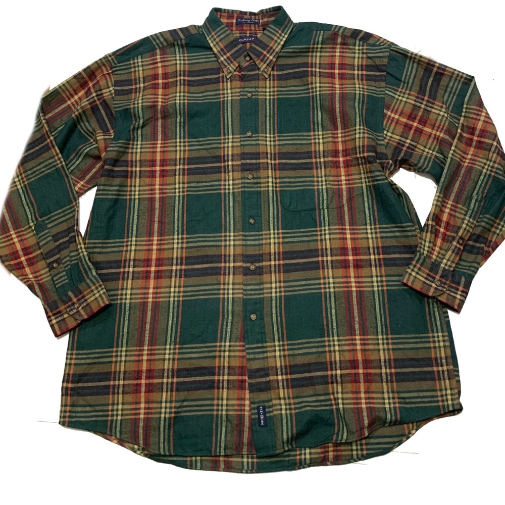 XL / Gant Multicolor Plaid Button Down Shirt